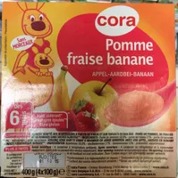 Pomme fraise banane