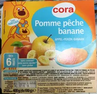 Pomme pêche banane