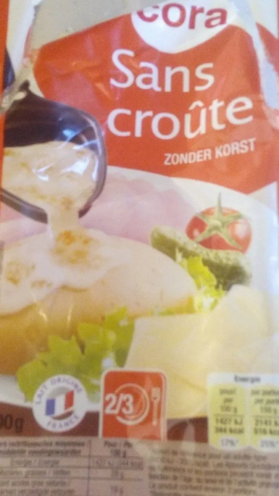 Fromage sans croute