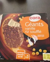 Géant vanille riz soufflé