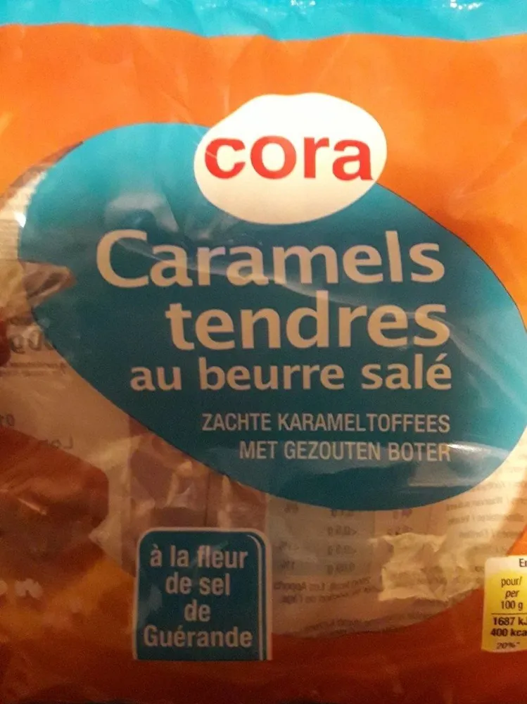 Caramels tendres au beurre salé