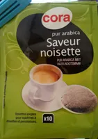 Café pur arabica saveur noisette