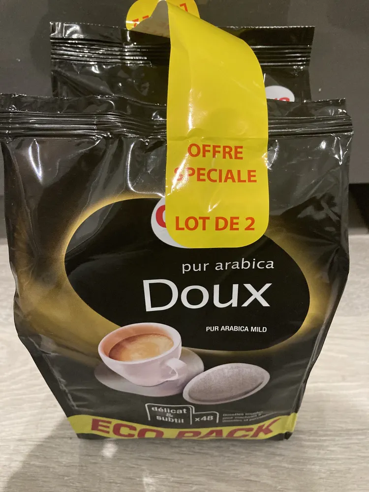 Lots de 2 café doux
