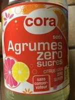 Soda agrumes zero sucres