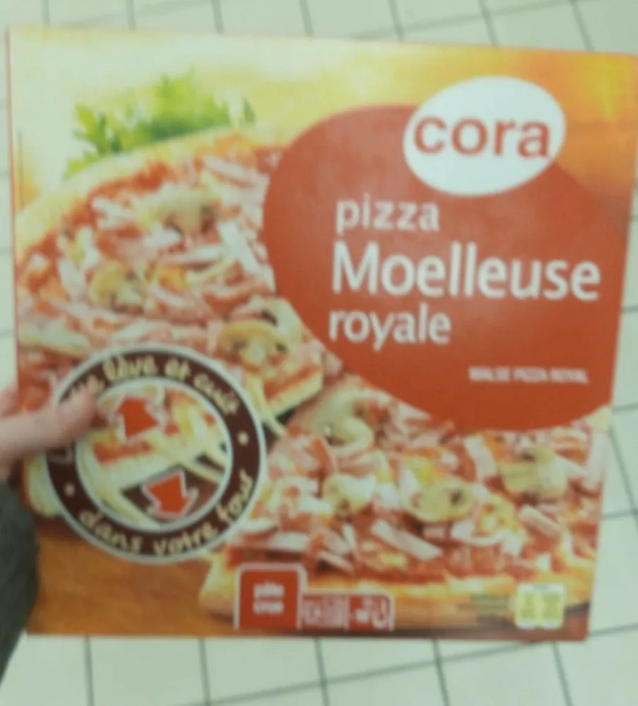 Pizza moelleuse royale