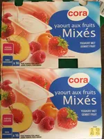 Yaourt aux fruits mixés