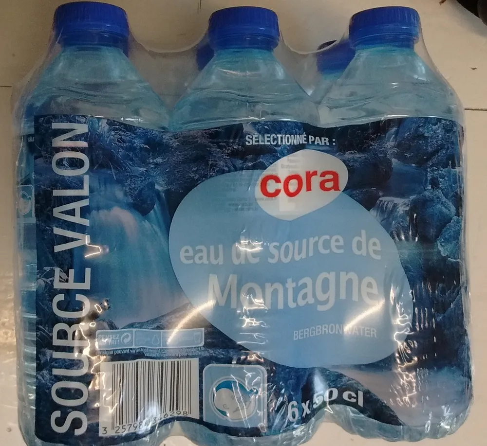 Eau de source de Montagne
