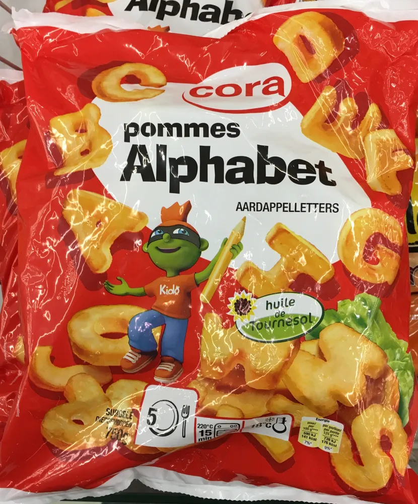 Pommes Alphabet
