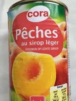 Pêches au sirop léger