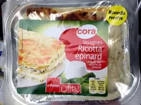 Lasagnes Ricotta Épinard gratinées