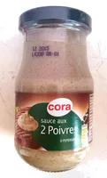 Sauce aux 2 poivres