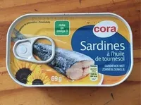 Sardines à l'huile de tournesol