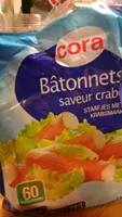 Bâtonnets saveur Crabe