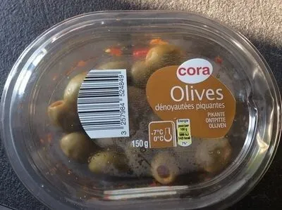 Olives dénoyautées piquantes