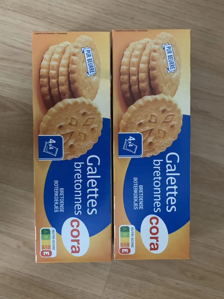 Galettes bretonnes 250g lot de 2