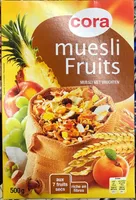 Muesli fruits
