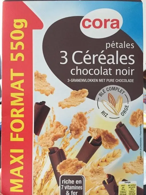 Pétales Cereales Chocolat Noir