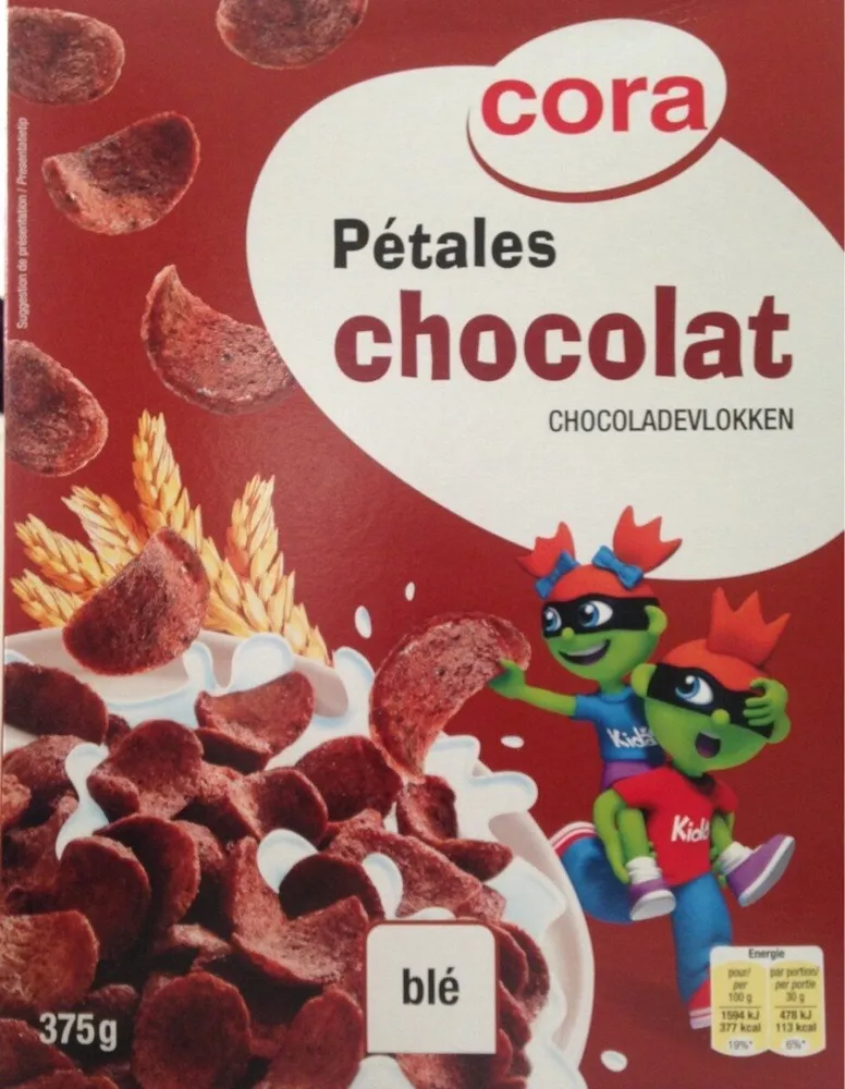 Pétales chocolat