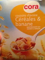 Coussins d'avoine céréales et banane