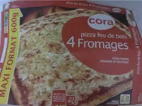 Pizza feu de bois 4 fromages