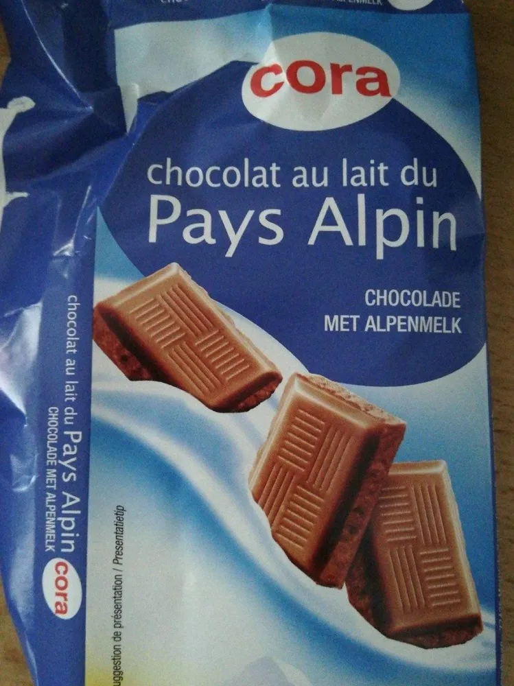 Chocolat au Lait du Pays Alpin