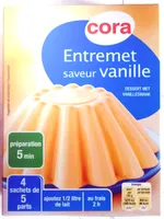 Entremet saveur vanille