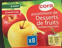 Assortiement de desserts de fruits