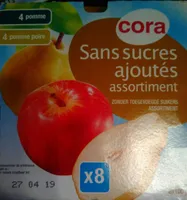 Compote pomme et pomme poire