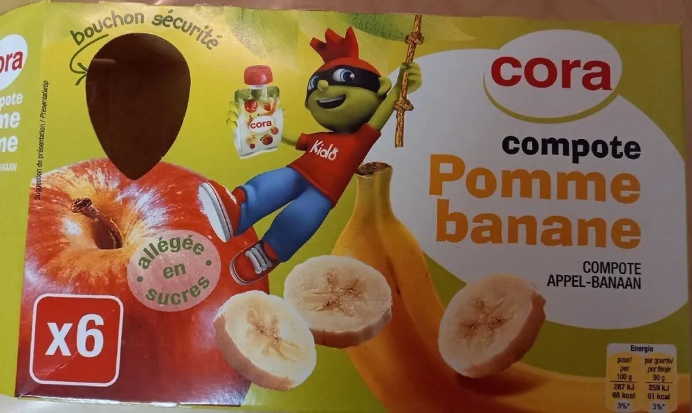Compote pomme-banane