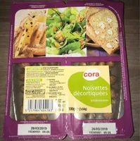 Noisettes décortiquées