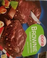 Brownie chocolat noisette