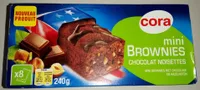 Mini Brownies Chocolat Noisettes