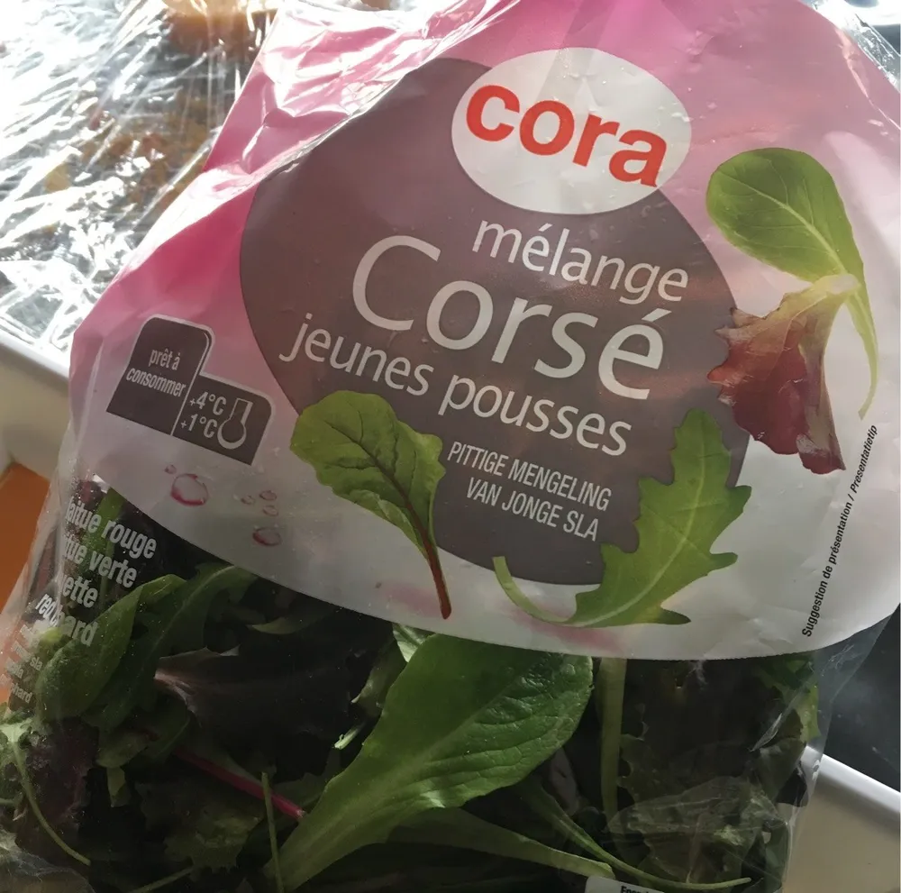 Melange corsé jeunes pousses