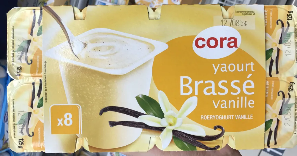 Yaourt brassé vanille