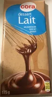 Chocolat lait dessert Cora