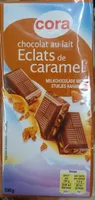 Chocolat au lait éclats de caramel