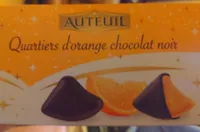 Quartiers d'orange chocolat noir