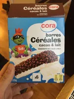 Barre de céréales cacao et lait