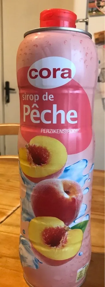 Sirop de pêche