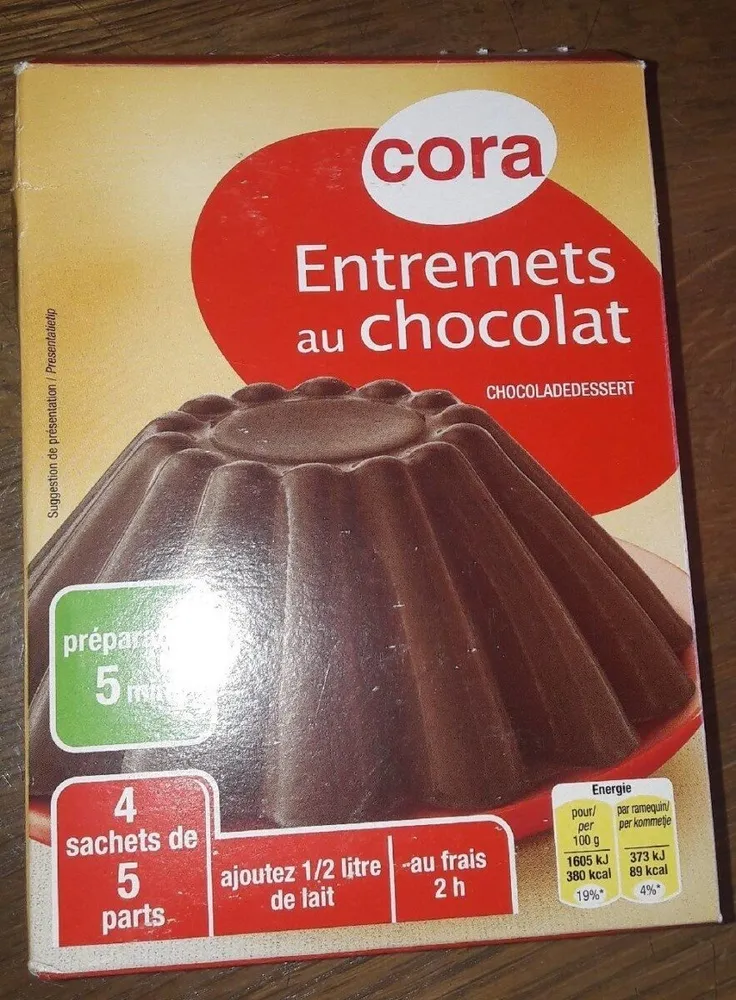 Entremets au chocolat
