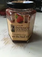 Confiture extra fraise du sud ouest
