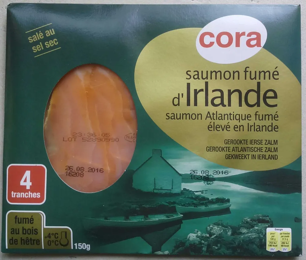 Saumon fumé d'Irlande