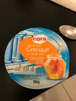 Yaout à la grecque sur lit de miel