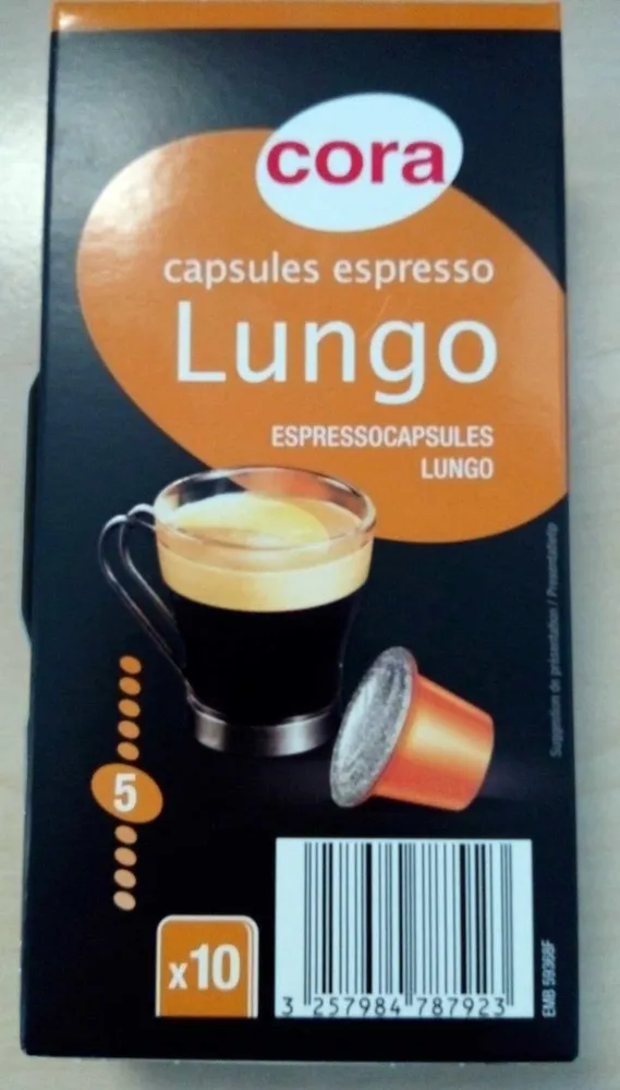 Capsules Espresso Lungo