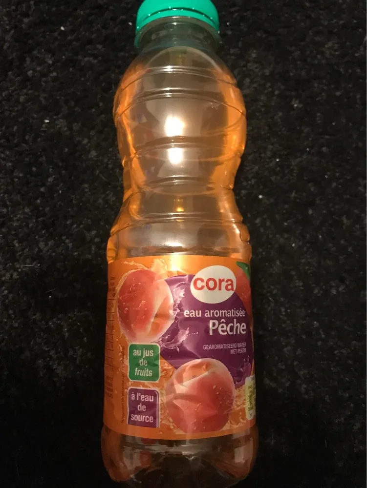 Eau aromatisée pêche