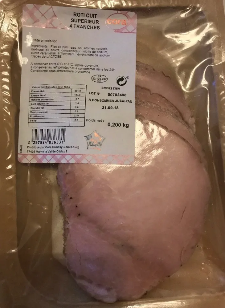 Roti cuit superieur 4 tranches