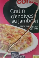 Gratin d'endives au jambon