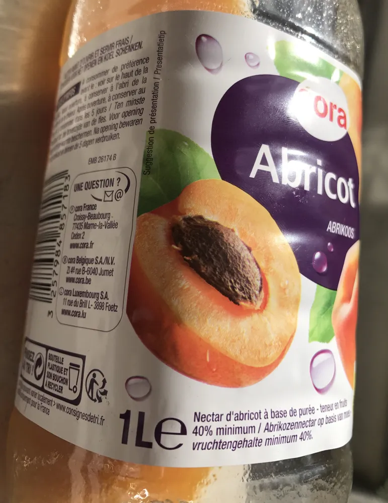 Nectar d'abricot