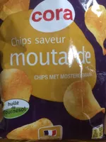 Chips saveur moutarde