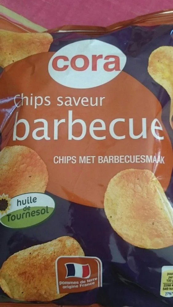 Chips saveur barbecue